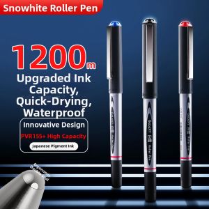 Snowhite | Quick Drying High Capacity Black Roller Ball Pen