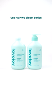 LAVOJOY Hair We Bloom Series | Shampoo 300ml | Conditioner 300ml Mengurangi Rambut Berminyak | Lepek