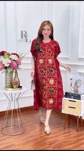 DASTER CAP MALAMAN || BATIK CAP || BUSUI || DASTER MAURA || BAHAN SANTUN RAYON TEBAL HALUS