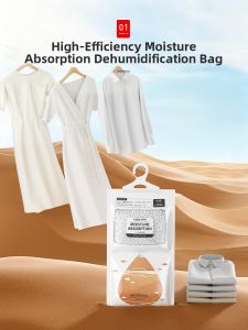 Hanging Indoor Closet Dehumidifier Bag Mold Proof Dryer Sachets Student Dormitory Moisture Absorbing Wonders 824