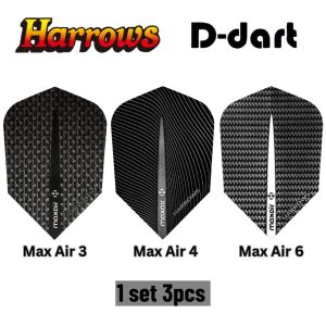 Harrows Dart Flights - Standard Max Air Longer Extra Strong Max Air Dart Flights 3pcs/pack
