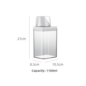 YYIEDERNG | Multipurpose Storage Container for Detergent Pods and Laundry Liquid Plastic