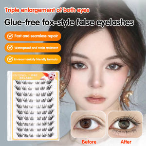Fox False Eyelashes False Eyelashes Comfortable On The Eyes More TimeSaving Removable Design Makeup