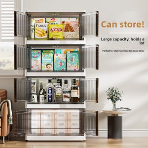 MONLEYTA | Large Capacity Foldable Plastic Storage Box