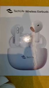 Techlife Wireless Earbuds | 30 Hours Playback Time | AI Environmental Noise Cancellation | IPX 5 Water | Original Realme Malaysia