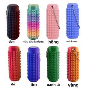 Móc Khóa Con Lăn Gai Dành Cho Người Lớn - Đồ Chơi Cảm Giác Giảm Căng Thẳng Quà Tặng Độc Đáo Đồ Chơi Kích Thích Giảm Đau Dành Cho Độ Tuổi 14 Trở Lên