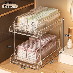 AOQILA | Organizational Drawer Style Cosmetic Storage Box