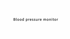 HealthTree Blood Pressure Monitor Sphygmomanometer Electronic BP Cuff LCD Screen Upper Arm Heart Beat Monitor