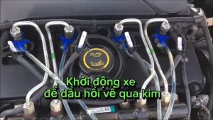 Bộ đo lượng dầu hồi kim phun kiểm tra chất lượng kim phun 36 Chi tiết