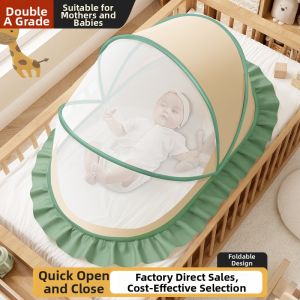 ZHENTAIYUAN | Insect Protection Foldable Infant Bed Net Mongolian Tent Style
