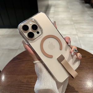 เคสโทรศัพท์มือถือแบบบางเฉียบสำหรับ iPhone 16 pro Max รุ่น Xuanqing พร้อมสายรัดแบบถือได้ เคสป้องกันแบบครอบเต็มสำหรับผู้ชาย