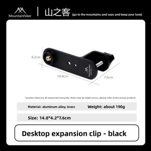 Mountainhiker | MOUNTAINHIKER IGT Desktop Extension Accessories Flat Gas Cylinder Lamp Stove Head Heating Stove Table Fixing Fixture Camping