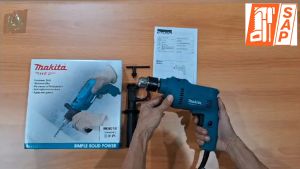 MAKITA M0801B: Mesin Bor Listrik 13mm Tangan Impact Beton Tembok Bolak Balik Reversible