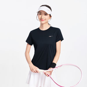 Erke | Womens Summer Quick-Dry Ice Silk Sports Short-Sleeve T-Shirt