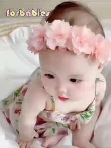 Baby Girl Flower Headbands Baby Shower Headbands Baby  for Newborn birthday Photography hairband