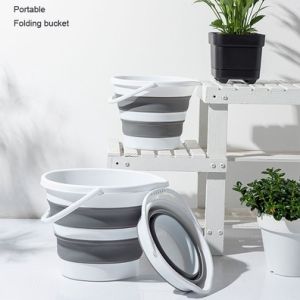 Collapsible Portable And Foldable Water Bucket Container