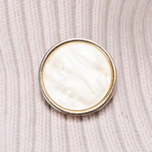 Áo Khoác Len Màu Bạc Mờ Áo Khoác Gió Áo Khoác Ngoài Áo Vest Áo Khoác Quần Áo Màu Trắng Tròn Cho Nữ Áo Len Cổ Tròn