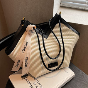 Fashionable Large Capacity Tote Bag Womens Commuter Shoulder Bag Casual Simple Style Summer New Arrival ILINX Brand Handbag