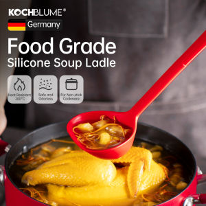 Kochblume muôi bằng Silicone Muông ăn sup dùng cho thực phẩm Silicone chịu nhiệt không chứa BPA dung tích lớn không dính dụng cụ nhà bếp