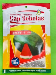 Benih Semangka SOIMA-F1 Isi 300biji dr Cap Sebelas F