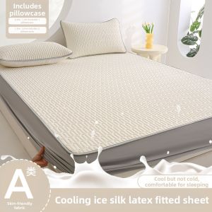 HLA | Summer Cooling Latex Mattress Pad Single