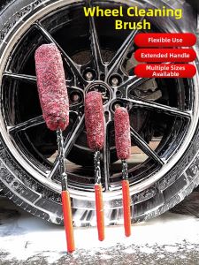 JOYCS | High-end Soft Bristle Long Handle Tire Inner Side Cleaning Brush