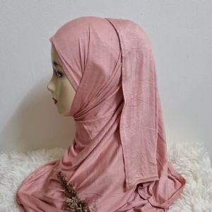 READY STOCK!!! SHAWL COTTON JERSEY IRONLESS FINISHING BABY SEAM