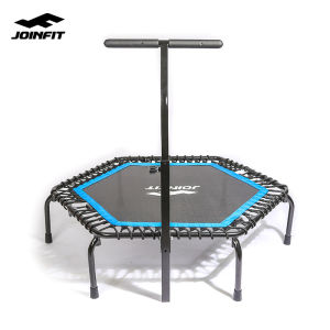Joinfitt Springy Bouncy Bed for Home Gym Adults Fitness Trampoline Foldable 48 Inch Size Jumping Bed Ideal for Running And Yoga