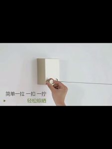 Telescopic Clothesline Indoor Outdoor Balcony Stainless Steel Wire Drying Rack Hole-Free Invisible Hanger Other Storage Telescopic String Invisible Clothesline Retractable Clothes Dryer Hanger Hanging Clothesline