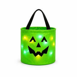 Halloween Candy Buckets Halloween Trick Or Treat Bags Halloween Treat Bags Led Halloween Lights Light Up Candy Baskets
