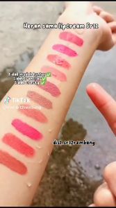 lipstik matte tahan lama anti air 24 jam ori lipstip tahan air dan tahan lama lipstik murah tahan lama lipbam bibir remaja lip cream moist lembut nyaman ringan dibibir