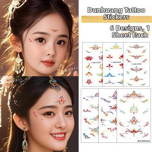 JIELI | Waterproof Golden Color Tattoo Stickers