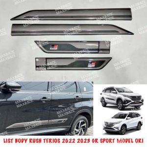 List Body Samping All New Rush Terios 2022 2023 GR SPORT Activo Model Ori