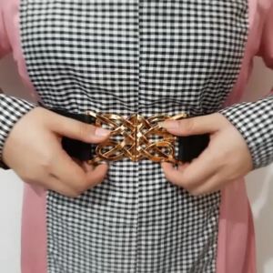 gesper ikat pinggang woman elastis  belt karet melar strecht gesper wanita fashion korea