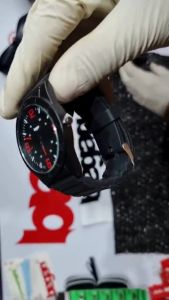Began - Jam Tangan Pria Warna Hitam Tali Karet silicone Fashion Sporty Gratis batere cadangan