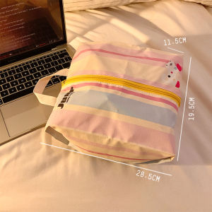 Adorable Travel Underwear Socks Storage Bag Personal Hygiene Waterproof Portable Organizing Bag for Luggage Cartoon Polyester