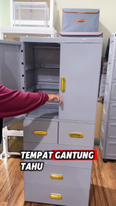 𝗨𝗥𝗕𝗔𝗡𝗛𝗢𝗠𝗘𝗦 Luxury Elite Grand Ultimate Tall Wardrobe Cabinet | Modern Living Storage Solution with Large Capacity Drawers | Multi-Tier Clothes Organizer for Bedroom Dressing Room Hallway | Elegant Design Rak Baju Tinggi Rumah Moden Serbaguna