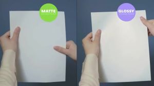 Giấy Dán Decal Vinyl Trắng Mờ ESHANG 20 Tờ Khổ 8.5x11 Inch Tự Dính Chống Nước Dùng Được Cho Máy In Phun.