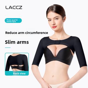 Arm Slimming Lipo Sculpting Shirt Post-Liposuction Beauty Enhancement Tool Long Sleeve Nylon Compression Garment for Women