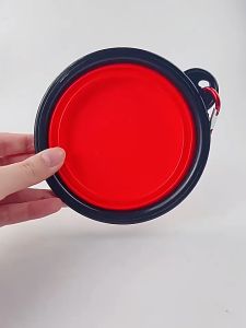 Chén ăn cho Chó Mèo đi du lịch có thể xếp gọn tiện lợi (mẫu mới) - Hara Pet Store