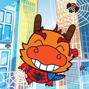 十万个为什么开心乐龙龙 【科普类知识性漫画】第106期：为什么蜘蛛会吐丝？【装订版】