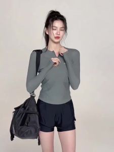 XIAZHIQING | UPF50+ Sun Protection Quick Dry Womens Two-piece Long Sleeve Rash Guard Plus Size