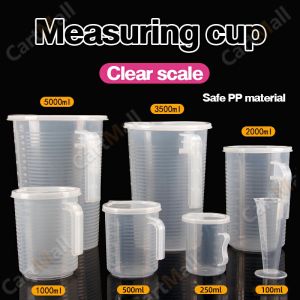 Clear Clear Plastic Measuring Cup Pitcher Liquid Measure Jug Cup Container