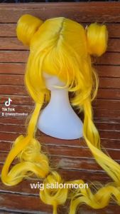 🇹🇭สินค้าอยู่ไทย🇹🇭 🔥 WC23 วิกผม ชุดเซเลอร์มูน สึคิโนะ อุซางิ Dress for Tsukino Usagi Sailor Moon Wig Anime Costume Party Cosplay Fancy Outfit