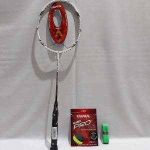Raket Badminton Original Karakal Power Plus Bonus Senar dan Grip