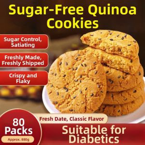 YIFANGYOUTA | Sugar-Free Chestnut Yams Traditional Pastries Peach Crisp Cookies