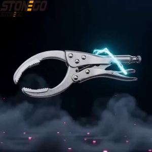 1PC Industrial Strength Locking Grip Oil Filter Wrench Tool Secure Vise Vice Holding Versatile Pliers