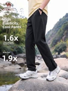 CAMEL | Cool Lightweight Stretch Mens Casual Pants