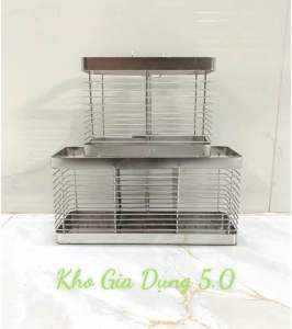 [ĐẢM BẢO CHẤT LƯỢNG] GIỎ ĐỰNG ĐŨA LA INOX SUS 304 CAO CẤP