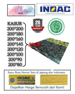 KASUR BUSA INOAC EOE D32 TINGGI 30CM GARANSI RESMI 20 TAHUN